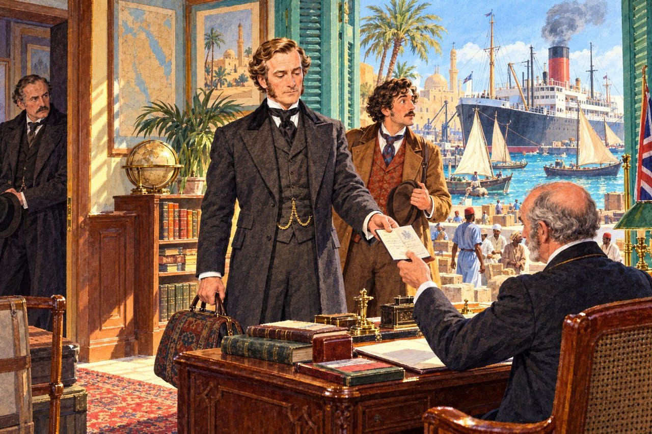 Suez, Egypt — Around the World in Eighty Days