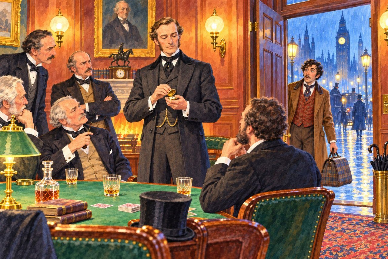 London — Reform Club, United Kingdom — Around the World in Eighty Days