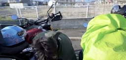 A flat tire at Lawson