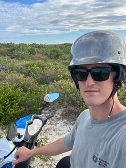 Mopedding into the wilderness