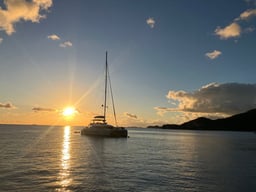 Sunset @ Lameshur Bay
