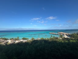 Overlook of beach