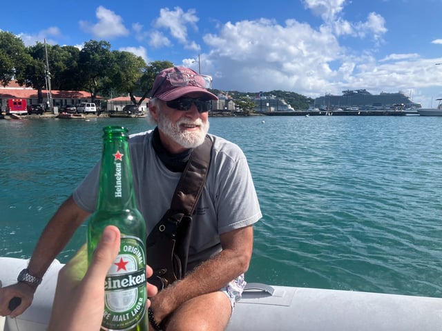 Day 1: Anchored in Downtown Charlotte Amalie — Virgin Islands Sailing Trip