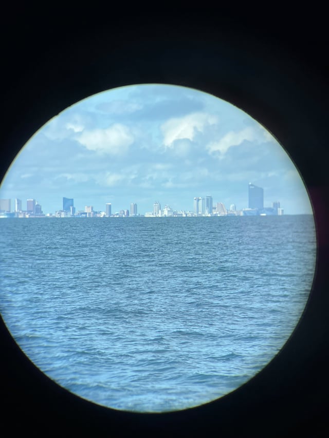 Atlantic City — Somewhere off of Long Island