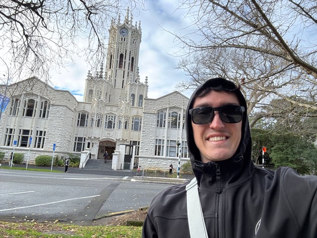 University Of Auckland Clock Tower — Day 2: Coast to Coast Walkway