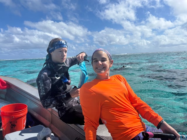 At the Dive Site — Day 3: Boat Day!