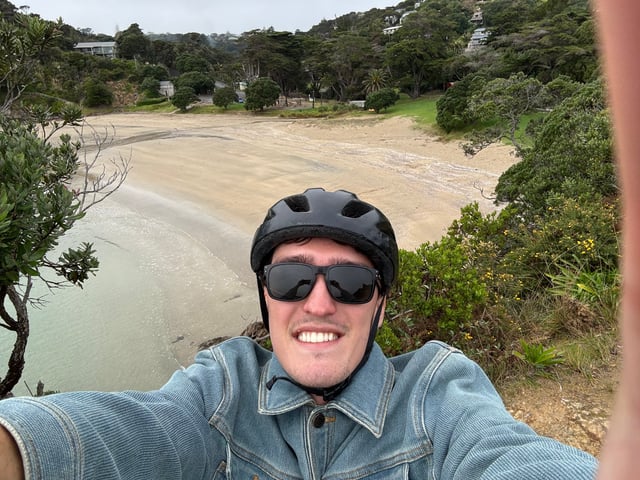 Oneroa Beach Overlook — Day 4: Tour de Waiheke Island