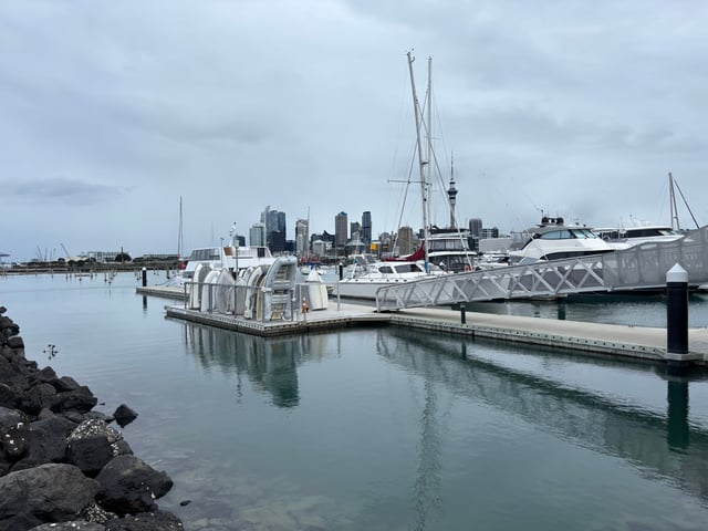 Marina with Skyline in Distance — Day 5