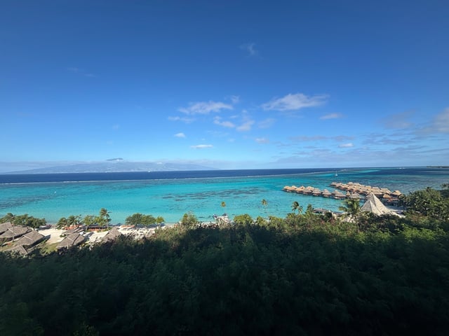 Overlook of beach — Day 2: Biking around the island