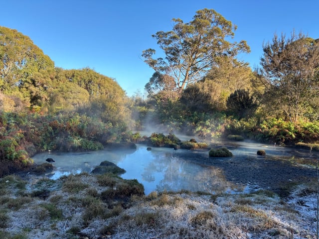 Kuirau Thermal Park — Day 1: Rainbow Mountain & Redwoods