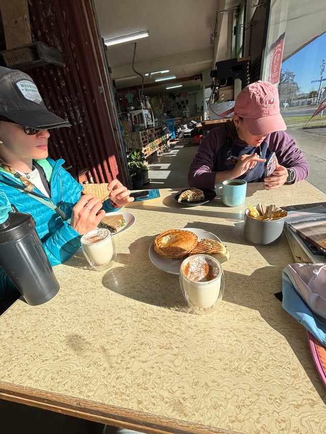 Awaken Cafe — Day 1: Rainbow Mountain & Redwoods