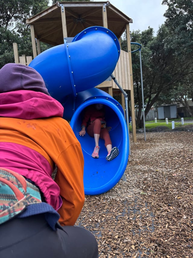 Playground Slide — Day 6: Piha