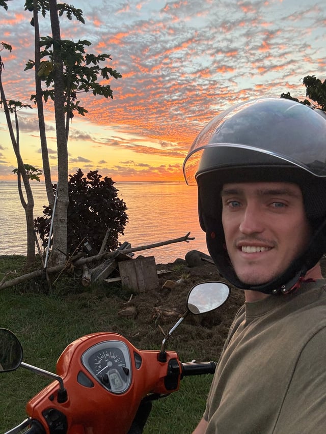 Sunset on the Lagoon — Day 2: Look Mom I'm Riding the Big Wave
